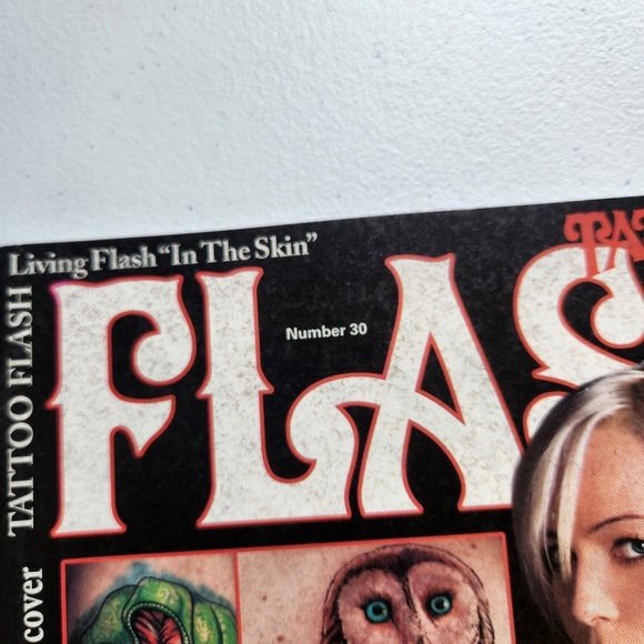 Vintage Y2K Flash Tattoo Magazine Lot Of 4 Magazines Womens Tattoos 1998 2001 - Picture 11 of 16